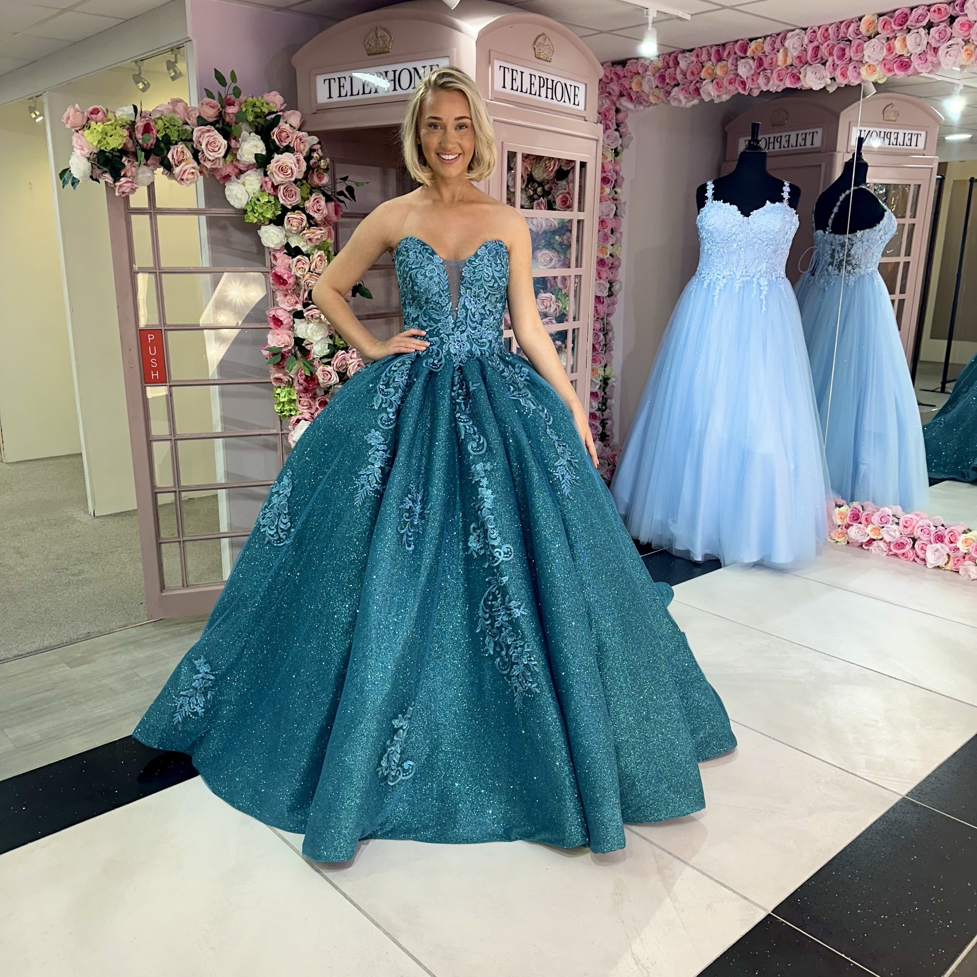 Elsa prom dress hotsell